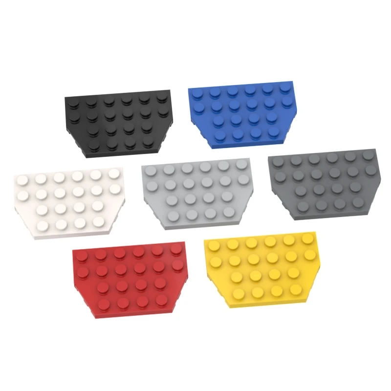 

Single Sale Buildings Blocks 32059 Wedge Plate 4 x 6 Cut Corners Bricks Collections Bulk Modular GBC Toys For Technical MOC Set