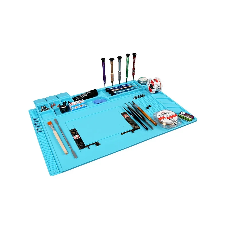 45x30 см Теплоизоляционный силиконовый коврик стол для обслуживания платформы BGA