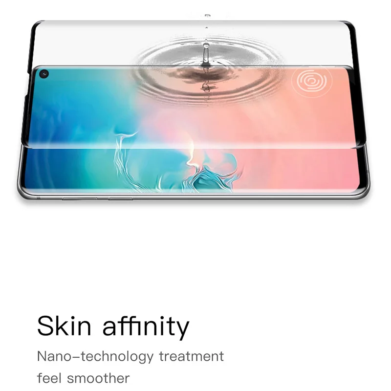 Разблокировка отпечатков пальцев закаленное стекло для samsung Galaxy S10 Plus S10 5G защитное стекло протектор экрана для samsung M10 M20 M30