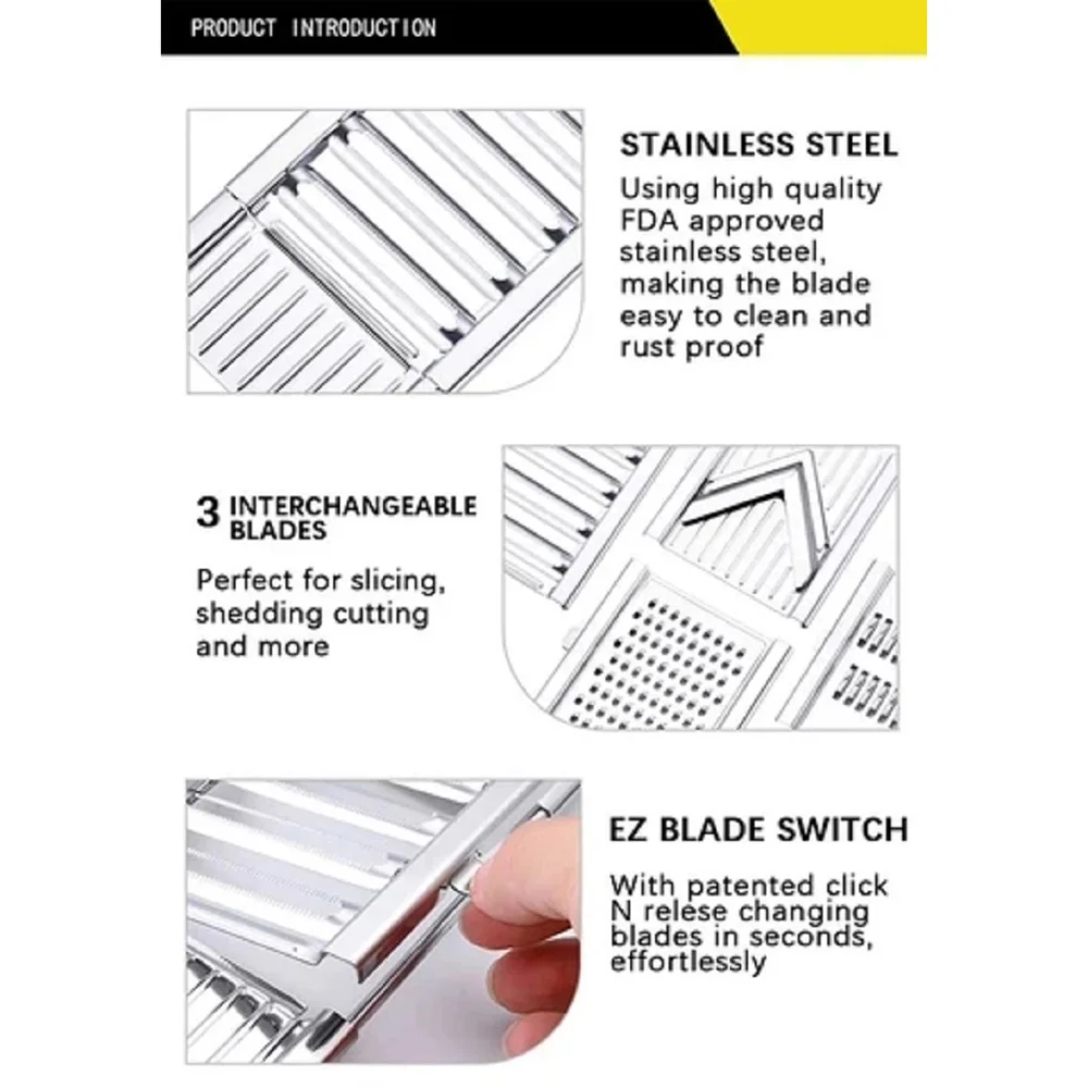 Многофункциональная овощерезка терка из нержавеющей стали резак измельчители