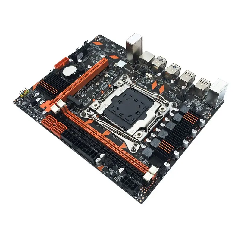 X99 DDR3 MINI LGA2011-3 материнская плата для компьютера двухканальная память M.2 интерфейс