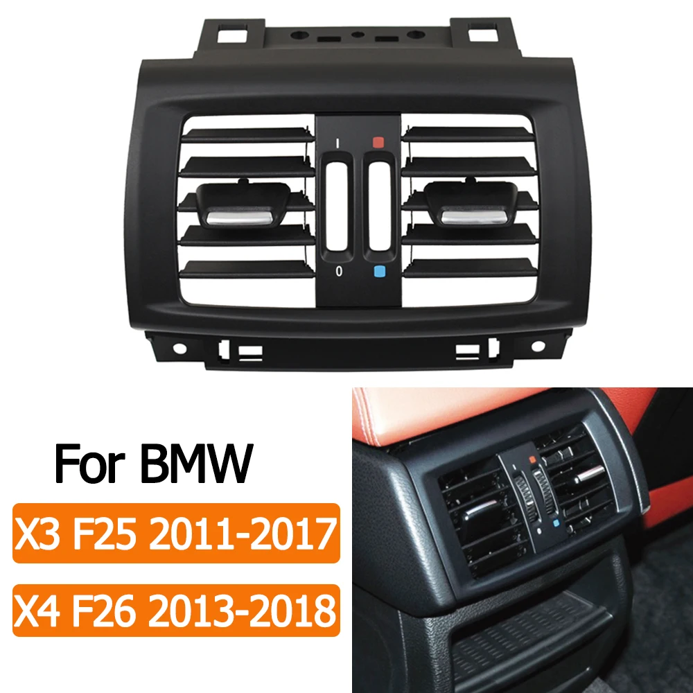 Rear Air Conditioner Ac Vent Grille Panel Cover Replacement For BMW X3 X4 F25 F26 2010-2016