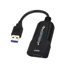 HDMI-совместимая карта видеозахвата USB 2,0 60 Fps 1080p, Карта видеозахвата игр, запись в прямом эфире для PS4, DVD, HD-камеры