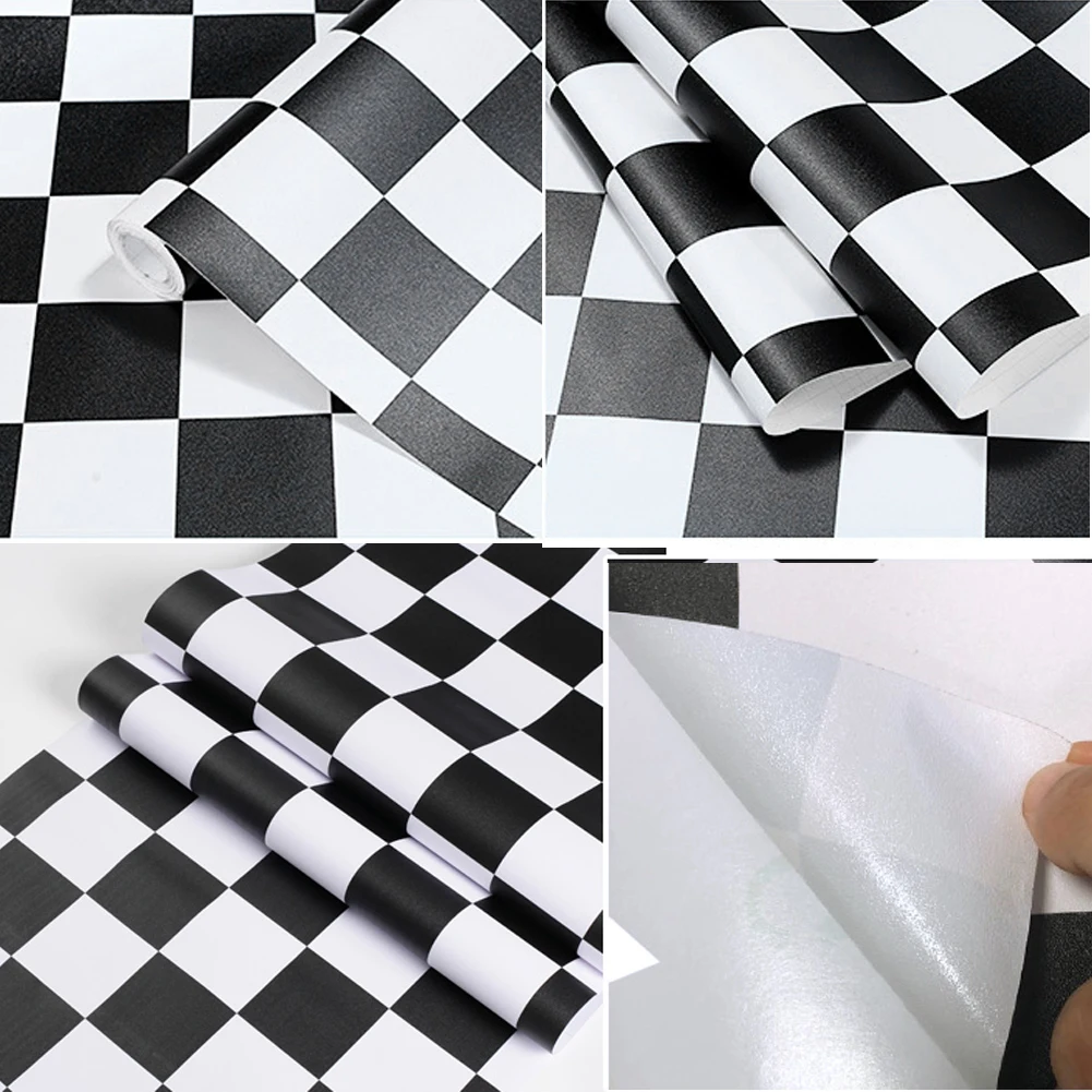 

Non-slip Thick Floor Stickers Wallpaper Roll Self-adhesive Bathroom Kitchen Tile Stickers Decorative Waterproof Non-slip