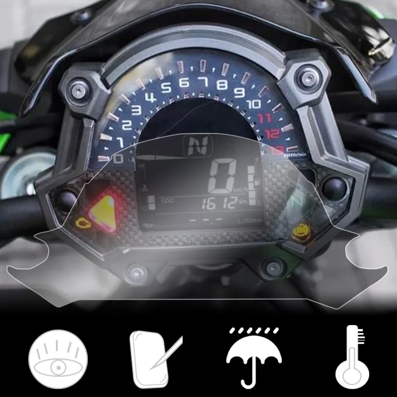 

Motorcycle Screen Protector Instrument Speedometer Cluster Scratch Protect Film For Kawasaki Z400 2019 2020 Z650 Z900 2017-2019
