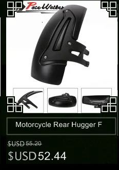 PACEWALKER черный заднее крыло мотоцикла кронштейн мотоцикл крыло для Honda NC700 NC750X NC750D CB1300 CB400 аксессуары