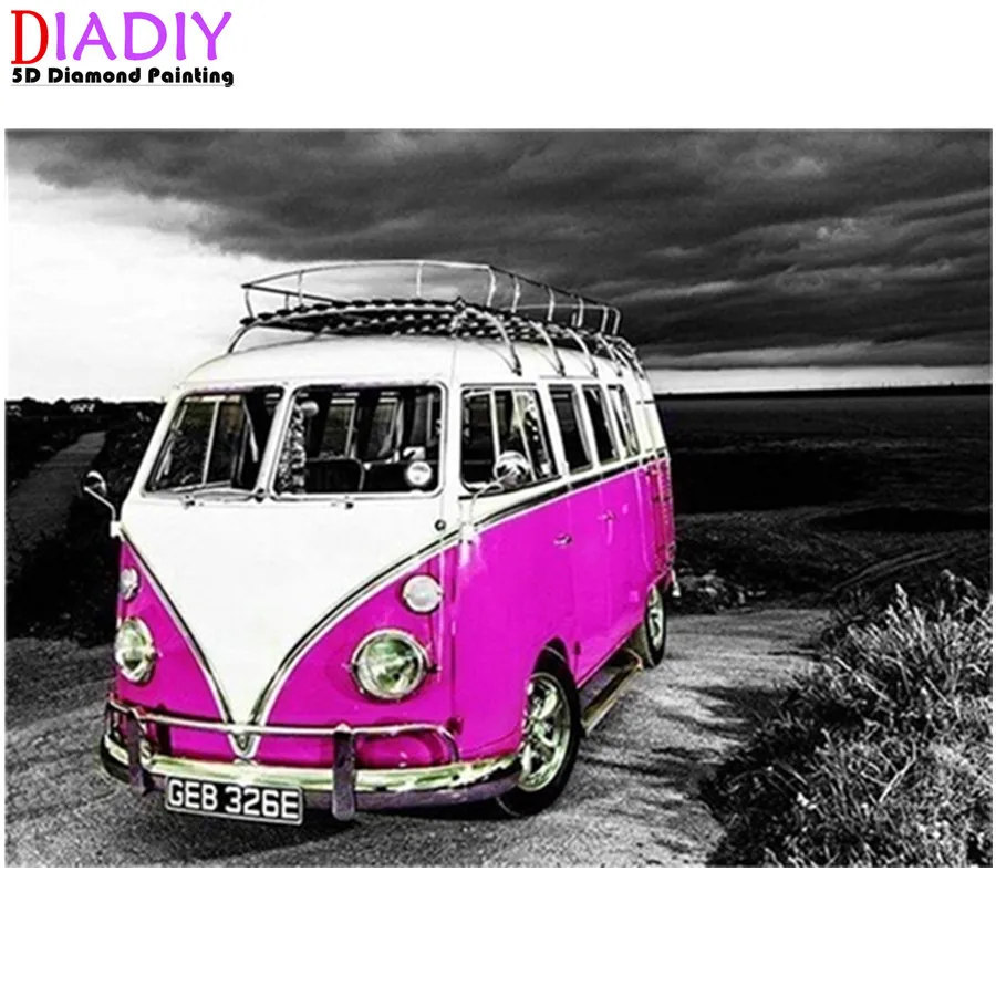 

Алмазная живопись, пейзаж, полноразмерная 5D Вышивка своими руками, распродажа, картина Стразы для автомобиля, мозаика, домашний декор, подар...