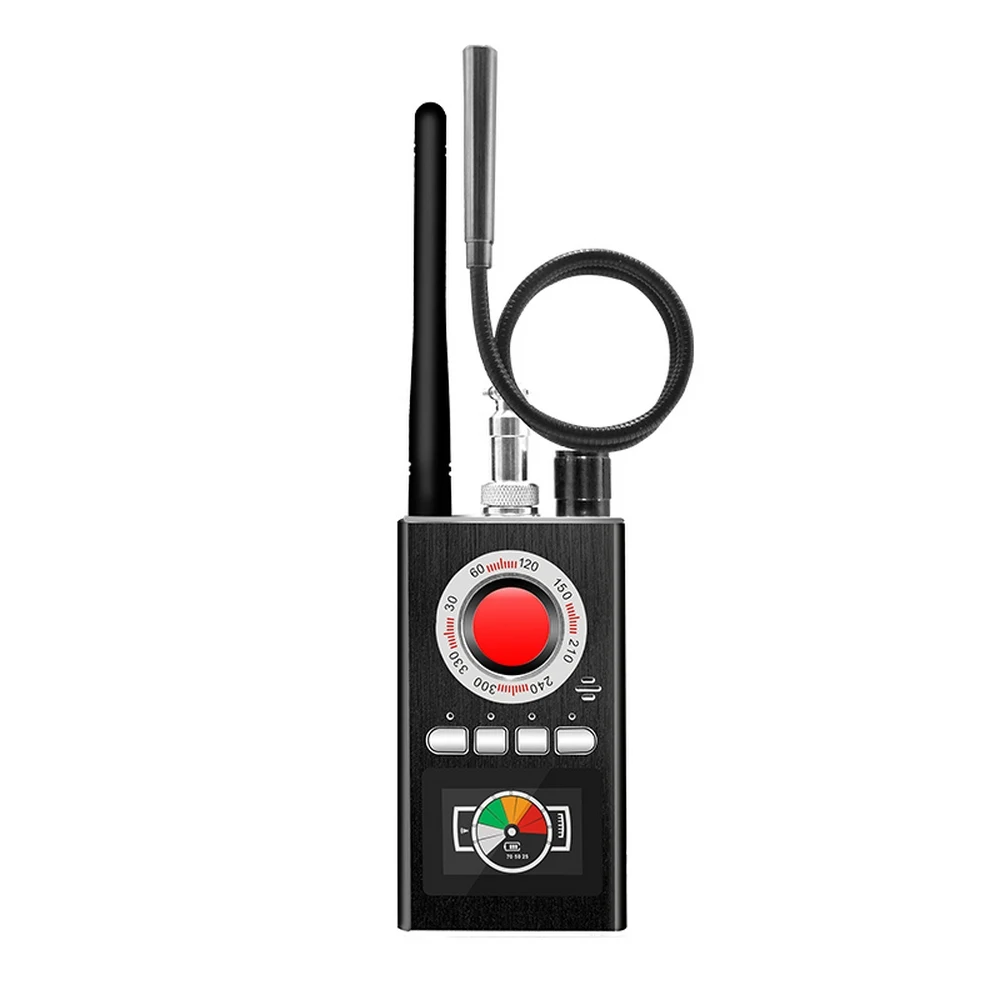 

K88 Multi-function AI Anti Candid Camera Detector LED Display Hunter's Signal GPS Wireless Mini Signal Lens Detect 1MHZ-8000MHZ