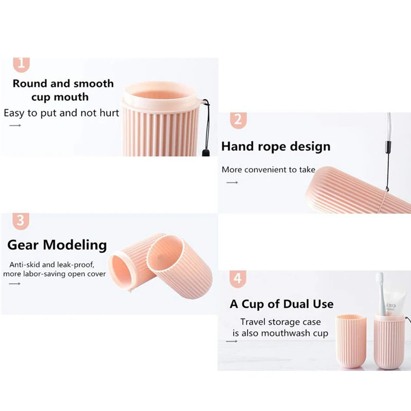 Креативный портативный дорожный держатель для зубной пасты и Щетки чехол Крышка