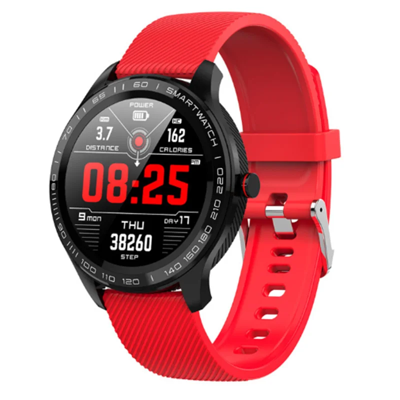 Умные часы L9 водонепроницаемые пульсометр ЭКГ оксиметр кровяного давления шаг