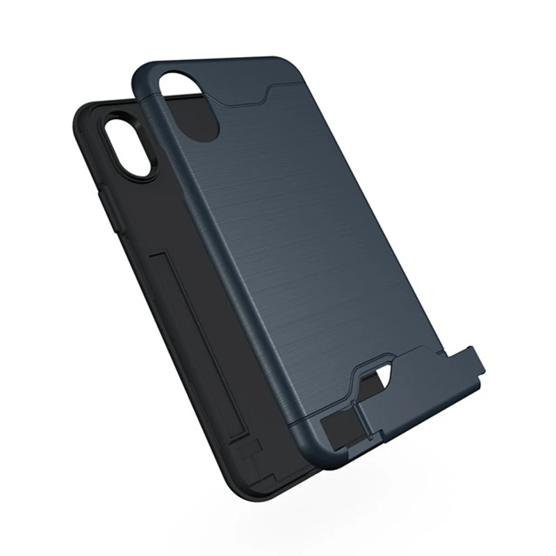 Матовый двухслойный силиконовый ударопрочный чехол для iphone 11 Pro XS Max XR 8 7X6 6s Plus с