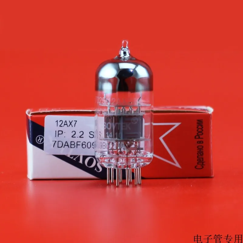 Бесплатная доставка новинка 2 шт. вакуумная трубка Sovtek 12AX7WA(7025) парные аксессуары