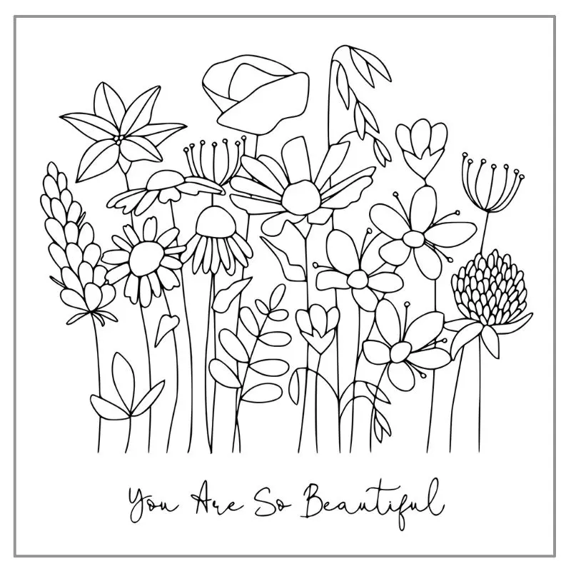 Цветы фон силиконовый прозрачный печать DIY Скрапбукинг рельефная фотография