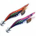 1 шт. свинцовая головка, крючок для кальмара, 3,5 #, 13,5 см, 20 г, джиг для кальмара, наживка в виде светящейся креветки осьминог, каракатица, Воблер для джиггинга, приманка для рыбной ловли