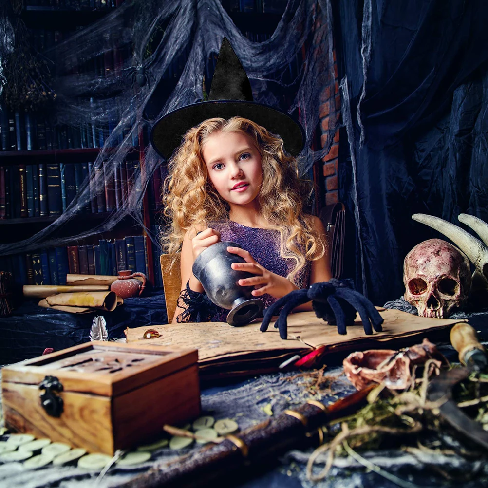 8 шт. шляпа ведьмы на Хэллоуин кепка костюм аксессуары для хэллоуивечерние