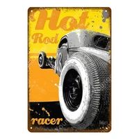 american hot rod metal signs dads garage decor car motorcycles motor oil plaque bar pub home decorative plate art poster