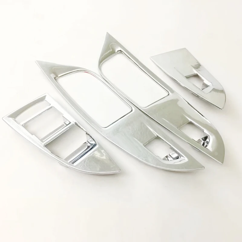 

ABS Chrome Car accessories styling For Chevrolet Cruze 2016 2017 2018 Car Door window glass lifting switch cover trim