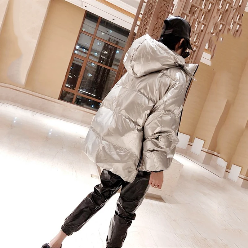 Новая модель хлопковая зимняя куртка для женщин зимние теплые парки свободного