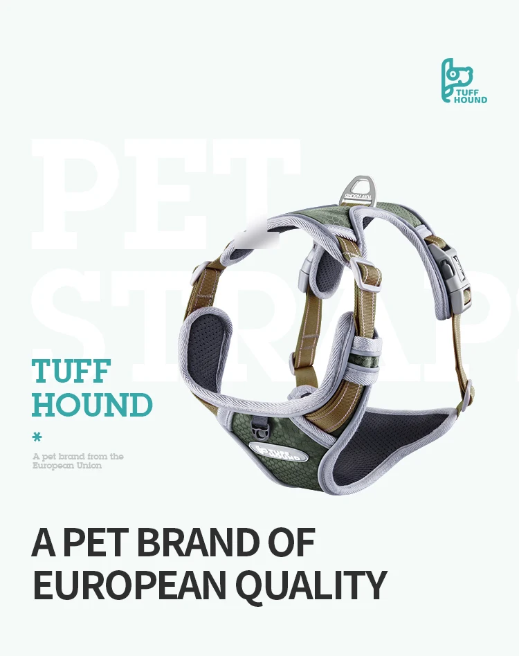 TUFF HOUND товары для домашних животных нейлоновый жилет для собак K9 дышащий и удобный пояс для собак большой маленький бульдог быстросъемный