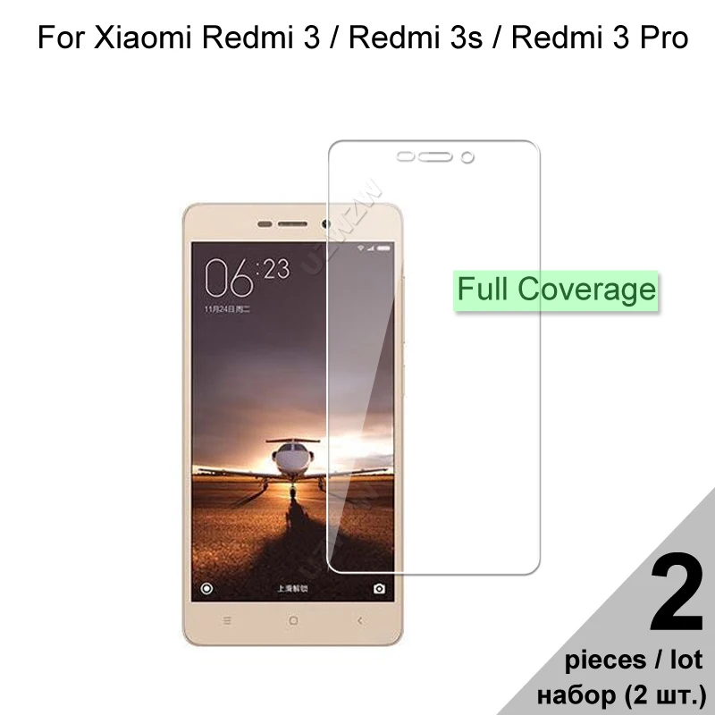Закаленное стекло для Xiaomi Redmi 3 3s Pro взрывозащищенное полноэкранное Защитное