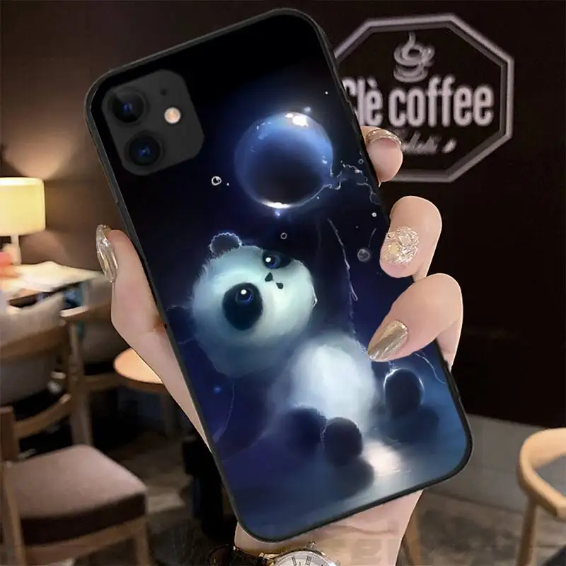 

Panda Phone Case Back Shell For Iphone 12 11 PRO MAX X XS XR 6S 7 8 PLUS SE 2020 Cases Cover