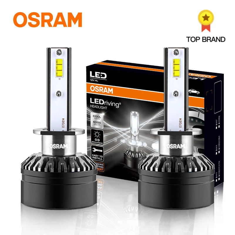 Автомобильные фары Osram h7 светодиодные h4 led h1 h11 hb3 hb4 лампы супер яркие