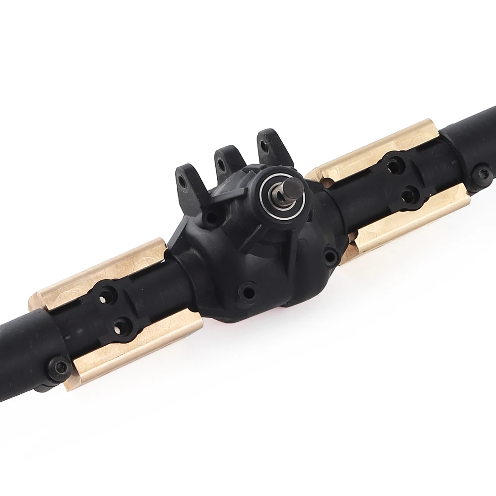 Осевой корпус из латуни AR44 вес 128 г 2 шт. для радиоуправляемого гусеничного