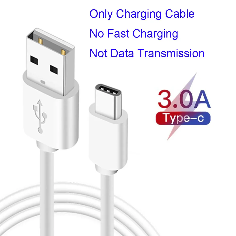 Кабель USB Type-C для Huawei P30/Samsung S9 USB-C шнур быстрой зарядки и передачи данных провод