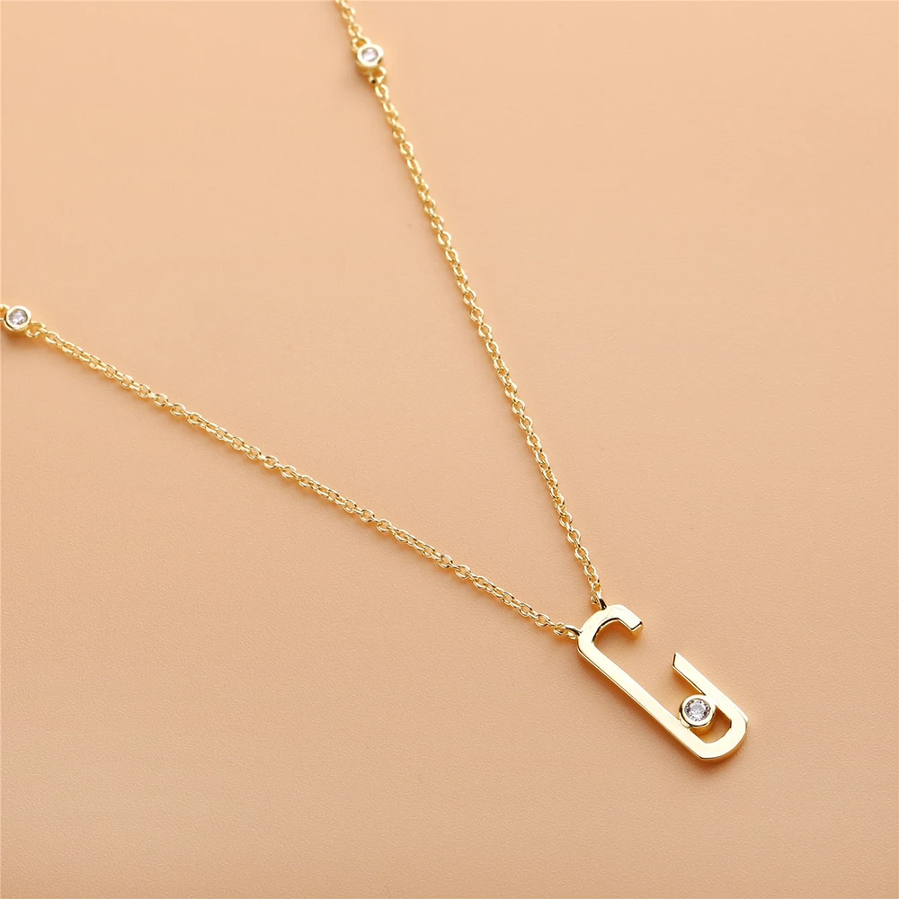 Женская подвеска из серебра 925 пробы с белым камнем|Подвески| |