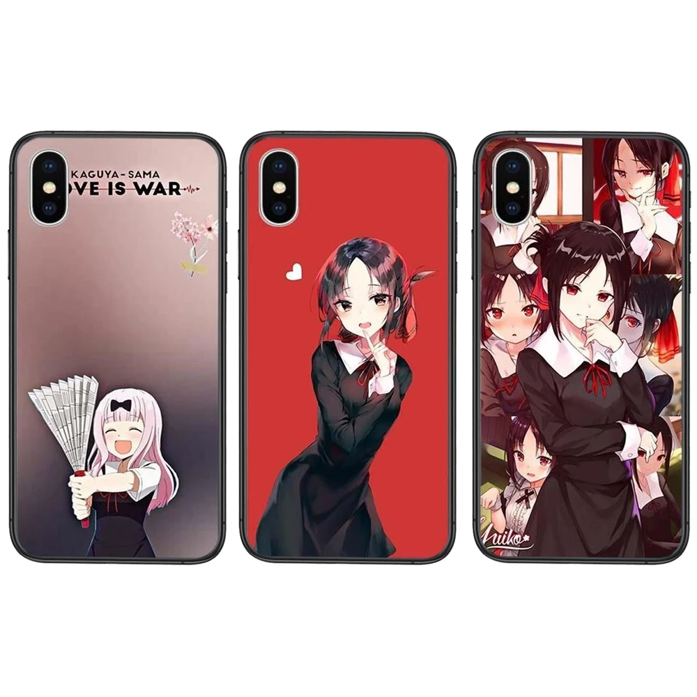 Защитный чехол для телефона Fundas Xiaomi Redmi 9 8 7 K40 9A 9C Pro Plus Nfc K30 K20 Kaguya-sama Love Is War Half Price |