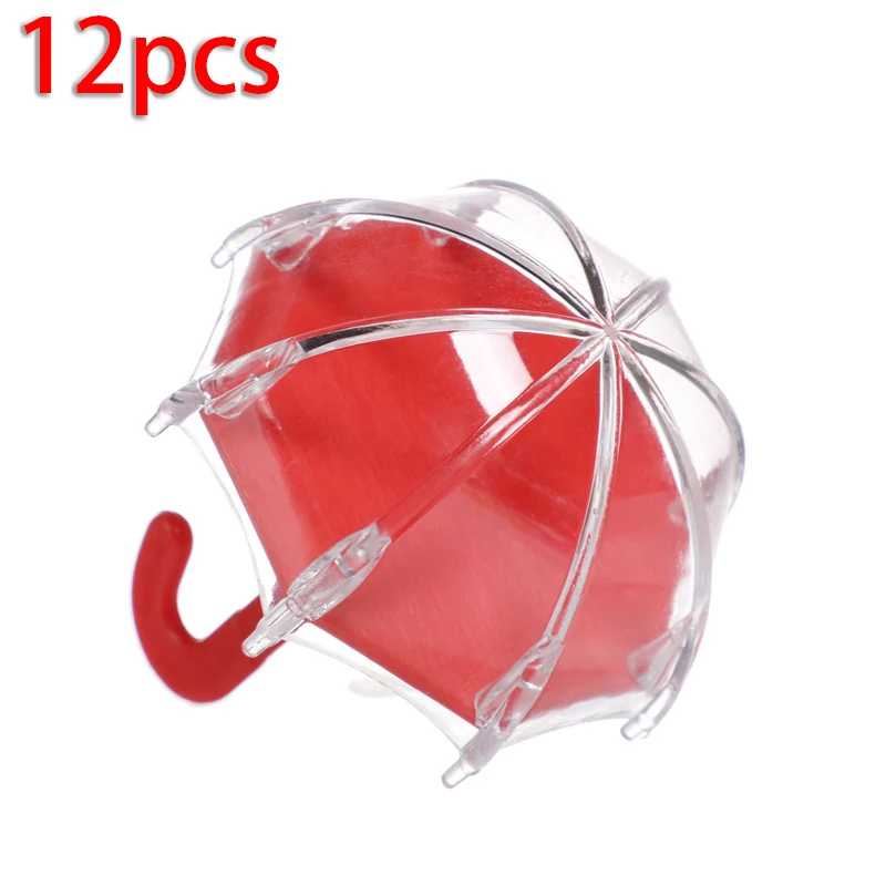 12 шт. креативная мини коробка для конфет в форме зонтика маленькие подарочные