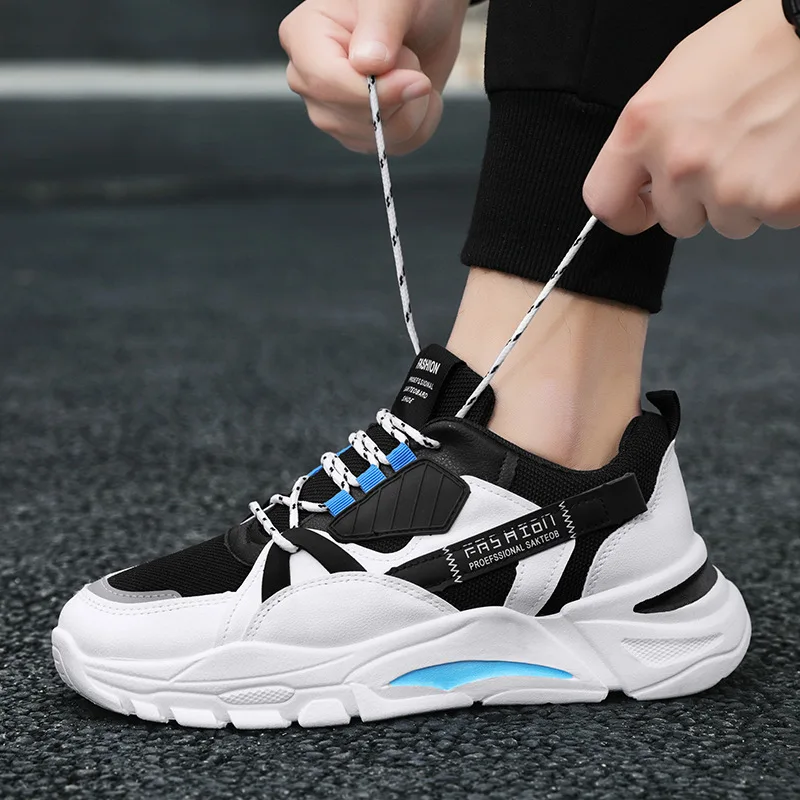 Men Shoes Sneakers Fitness Running Shoes Casual Trainers Race Shoe Athletic Sport Walking Shoe Zapatillas De Deporte