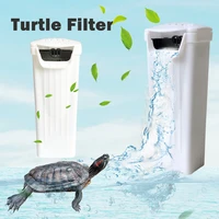 aquarium turtle water filter pump fish tank low waterfall filter oxygen pump for tortoise reptile supplies 3 5w 280lh