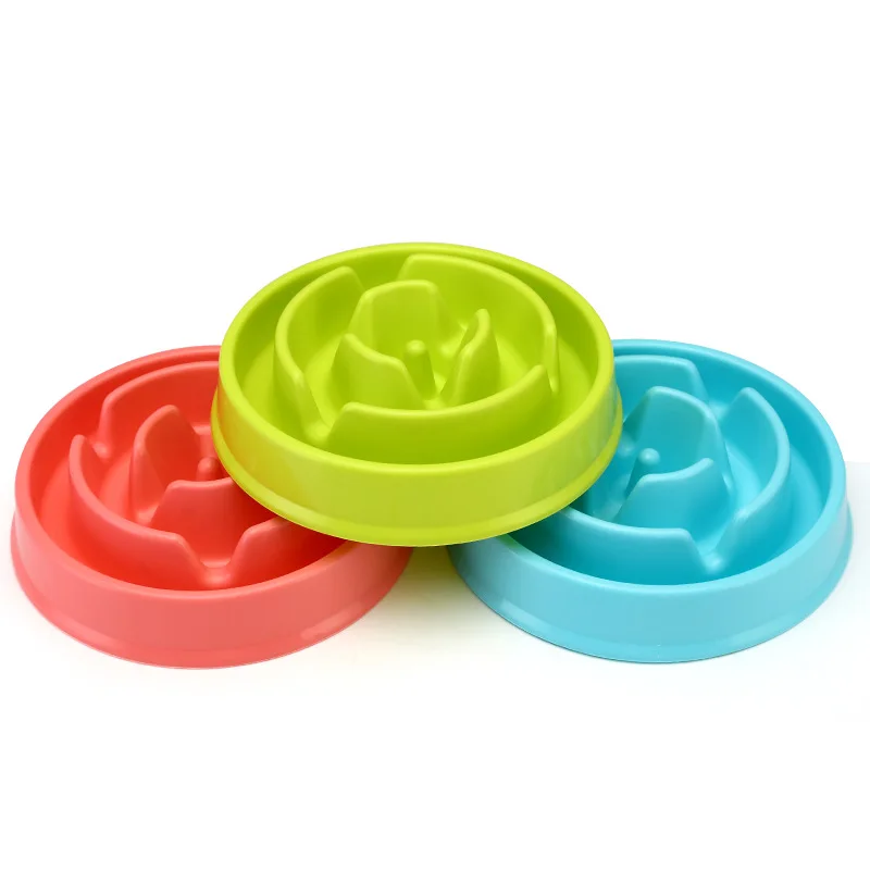 

Pet products slow food bowl dog anti choking bowl pet bowl flower shaped dog bowl