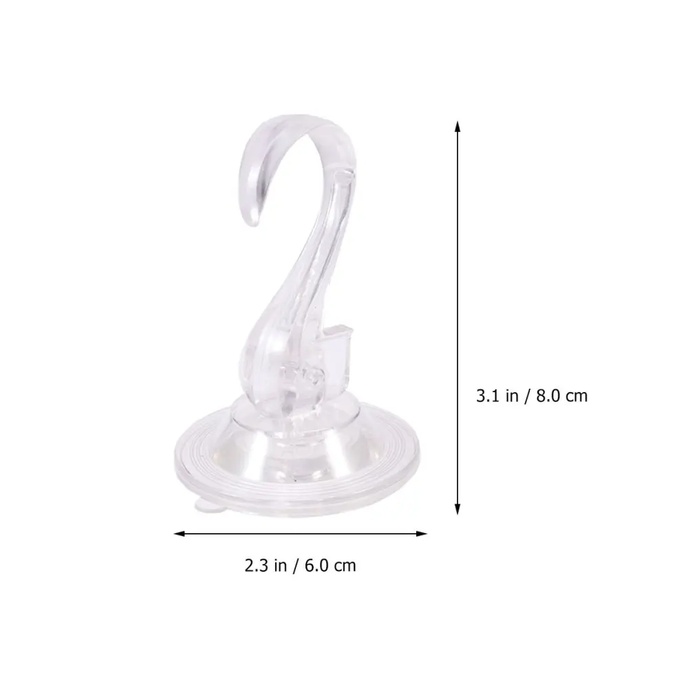 

2pcs Vacuum Suction Cup Hooks Removable Wall Hook Holder for Towel Loofah Washcloth Coat