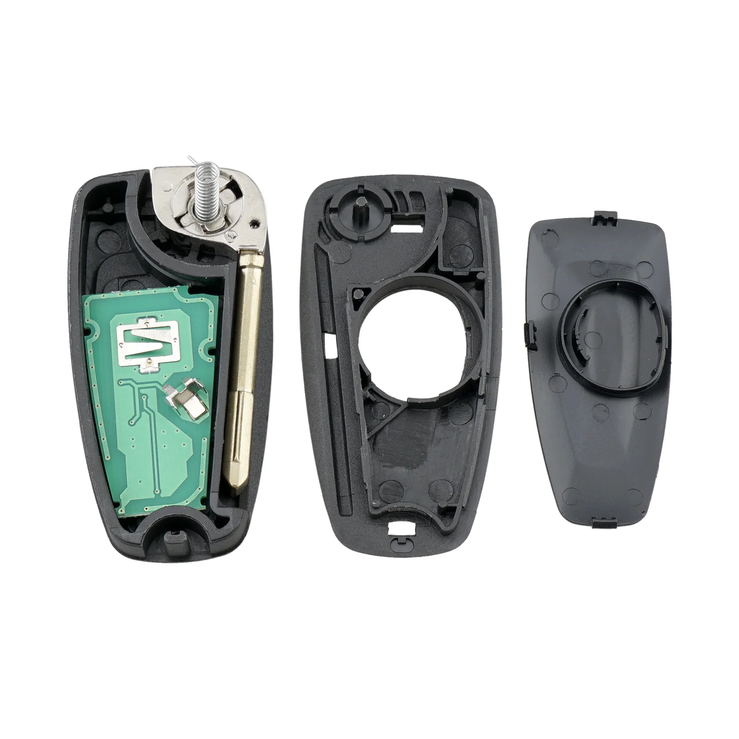 BHKEY 433 МГц 3 кнопки дистанционного ключа автомобиля для Ford 4D60/4D63 чип Focus Mondeo 1999-2007 FO21