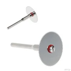10 шт. 32 мм диск для пилы по дереву с 2 стержнями Dremel вращающийся режущий инструмент Прямая поставка домашний инструмент