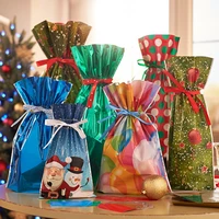 mintiml one tug bags christmas drawstring gift bag set wedding candy box packaging drawable bag birthday party gift box wrapping