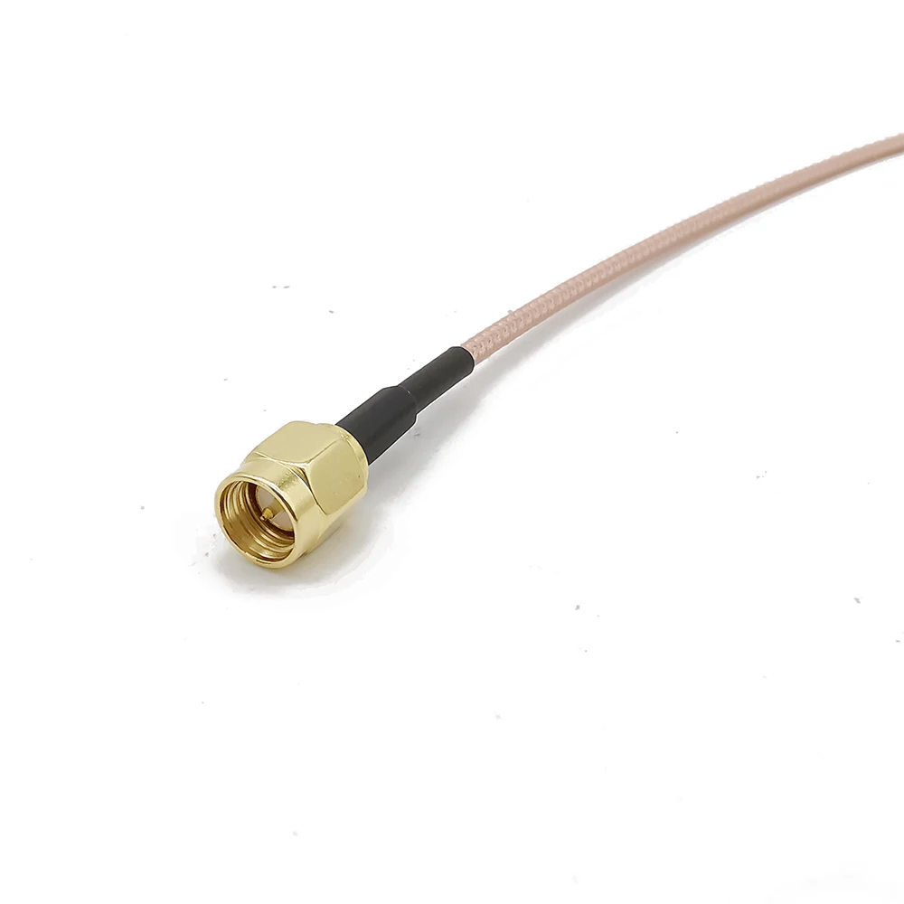UHF разъем штекер PL259 к SMA штекер RG174/RG316/RG316D/RG58/LMR195 соединительный кабель UHF штекер к SMA штекер RF коаксиальный кабель