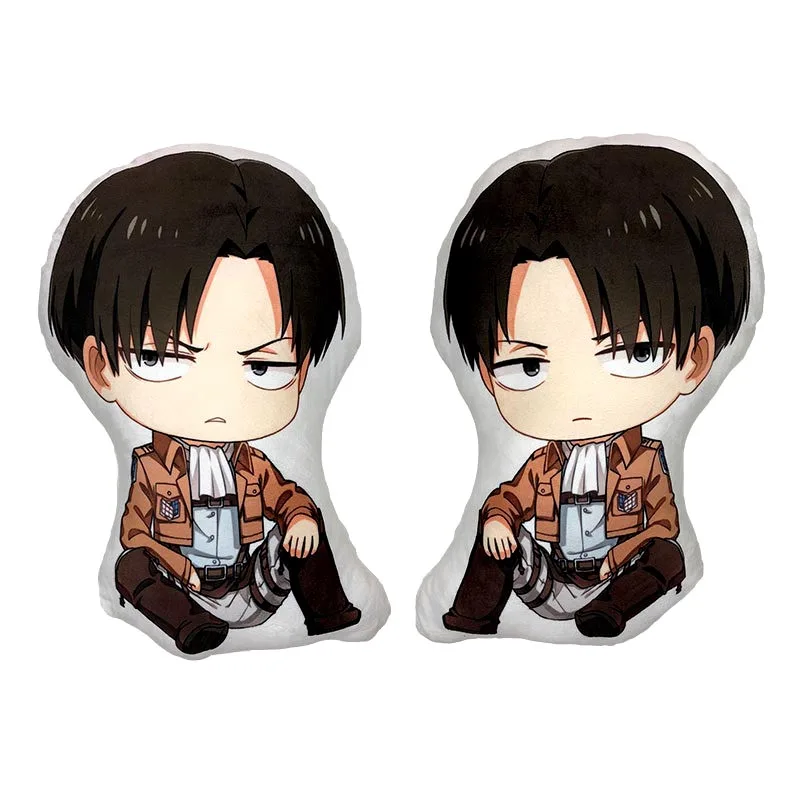 Аниме Атака Титанов Q версия манга периферическая Mikasa Levi Ackerman двухсторонняя