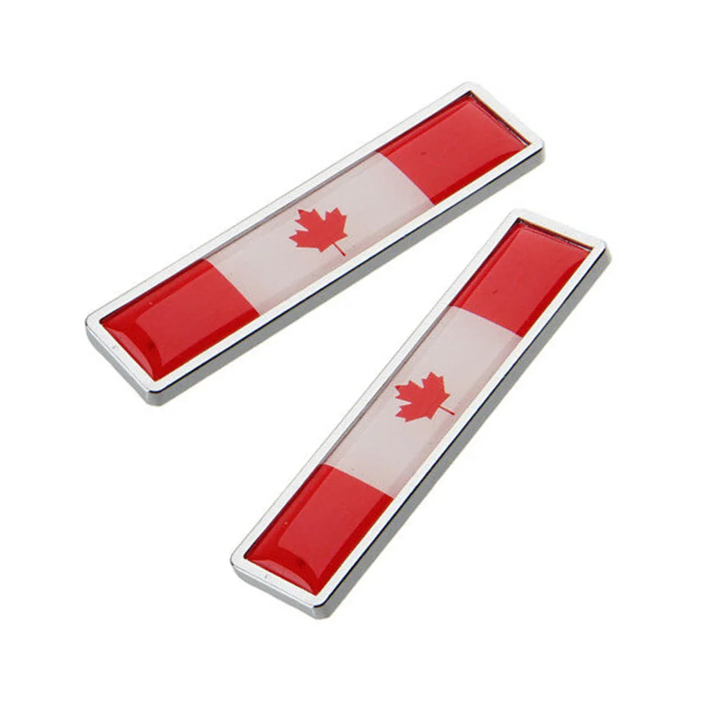 Durable And Practical Car Styling Canadian Flag Logo Auto Sticker Canada Emblem Badge Decal Accessorie | Автомобили и мотоциклы