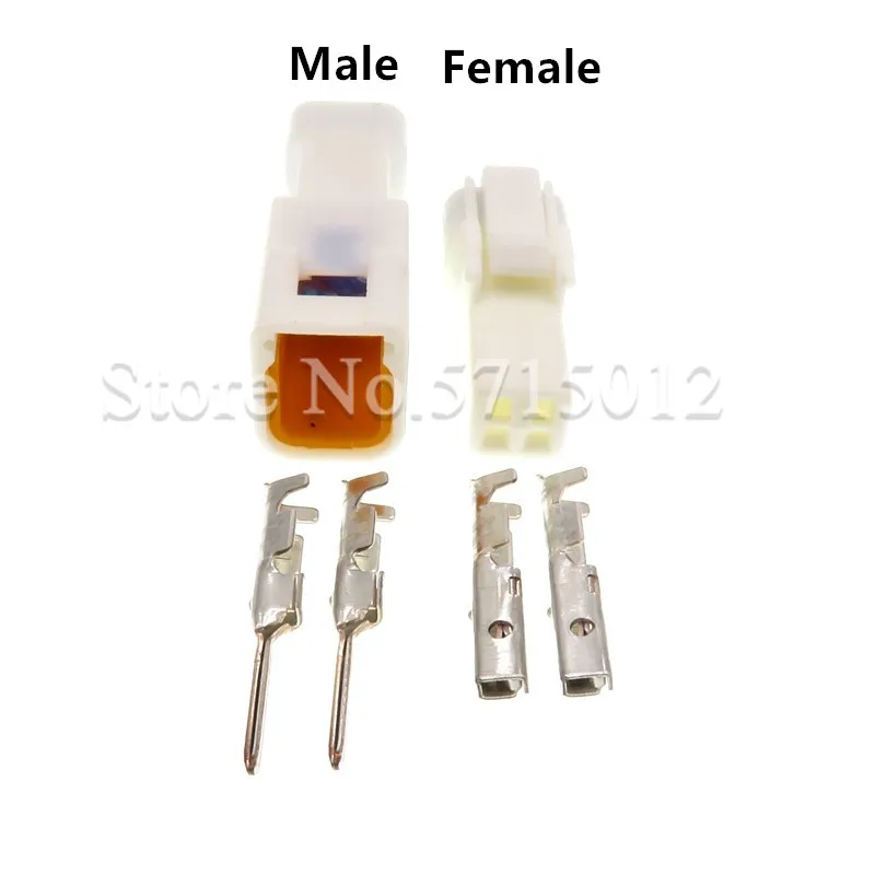 Водонепроницаемая розетка для электрического кабеля 2 отверстия JST02R-JWPF-VSLE-D