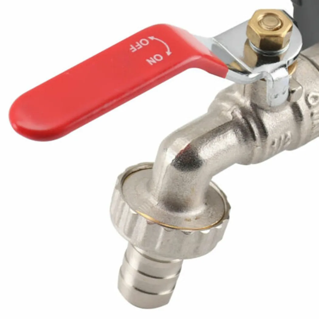 

IBC Tank Cap With Brass Tap & 1/2Inch Connector Water Butt Hose Pipe Snap-in Connector IBC Fuel Tank Cap Garden Water Equipment