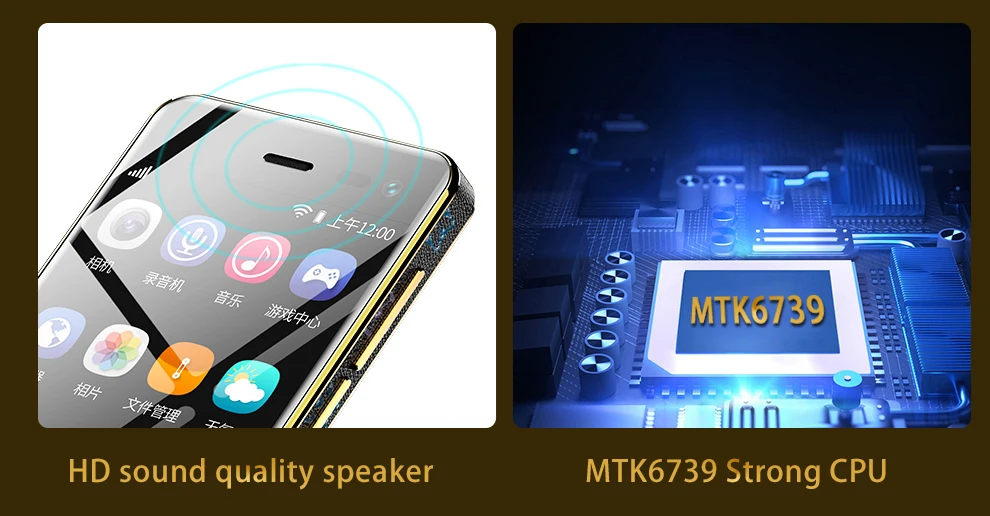 U2 3," Мини сенсорный android 8,1 маленький мобильный телефон MTK6739 Четырехъядерный 4G смартфон с двумя sim-картами разблокированные сотовые телефоны