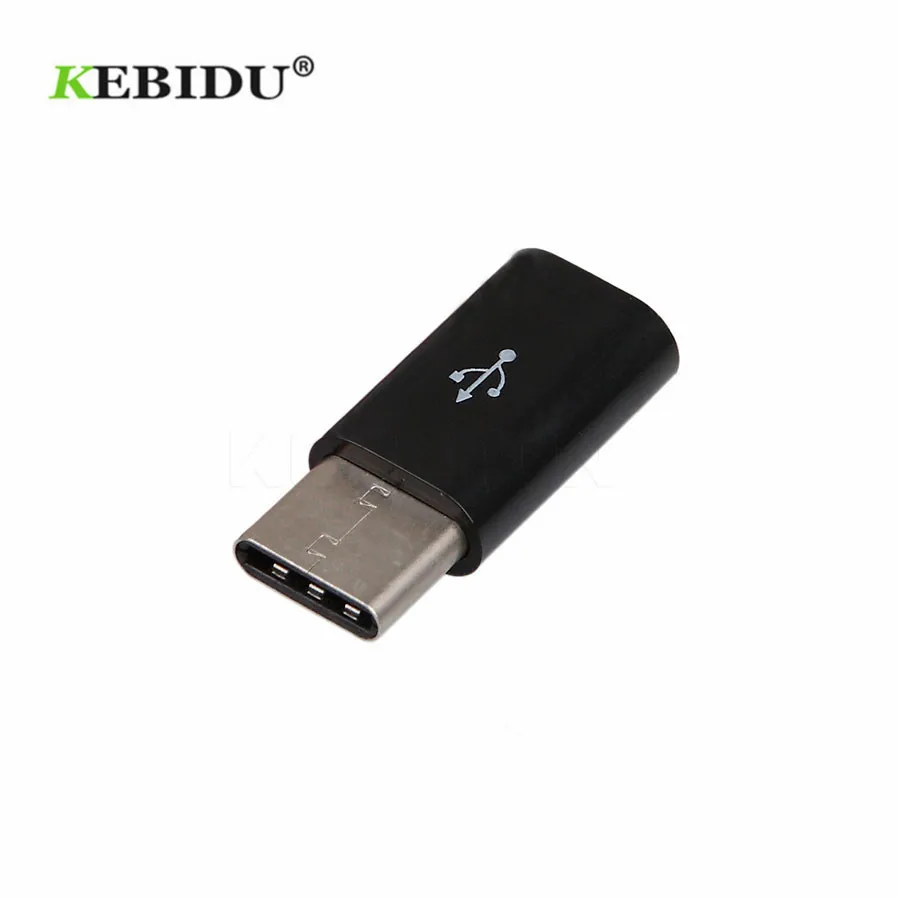 Адаптер kebidu Mini USB C 3 1 Type папа Micro мама|usb-c 3.1|usb female adapterusb-c type |