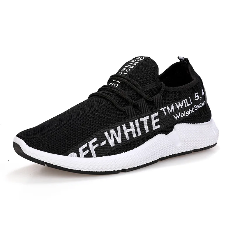 Autumn New Style Men Shoes Fashion Casual Mesh Shoes Stylish Rubber Shoes Sneakers Low Top Breathable Korean-style Running