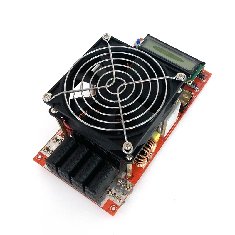 2000W ZVS High Frequency Induction Heater Module Flyback Driver Good Heat Dissipation + Coil +pump +power Adapter |