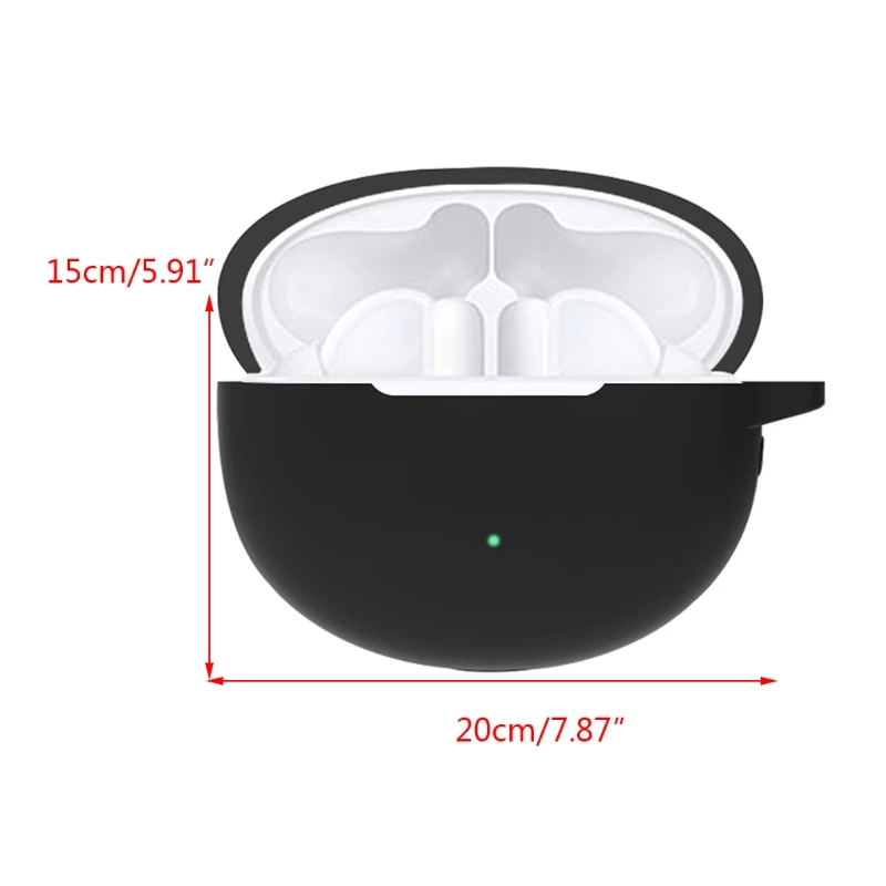 

Silicone Protective Cover Shell Anti-fall Earphone Case for Hua-wei Freebuds 4i Wireless Bluetooth Earbuds