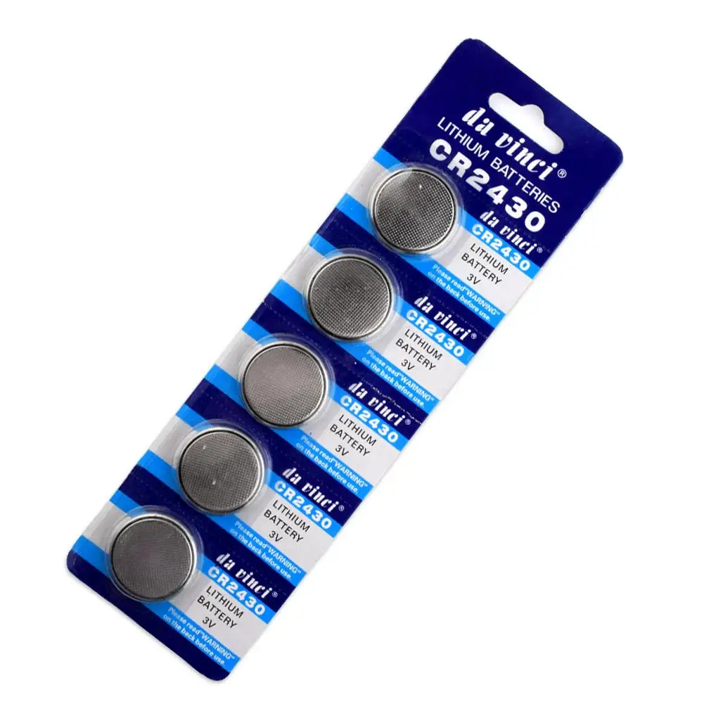 

25x 3V Lithium Button Coin Cells Batteries CR2430 ECR2430 KL2430 KCR2430 BR2430 3V Button Coin Cell Battery Bulk Lot