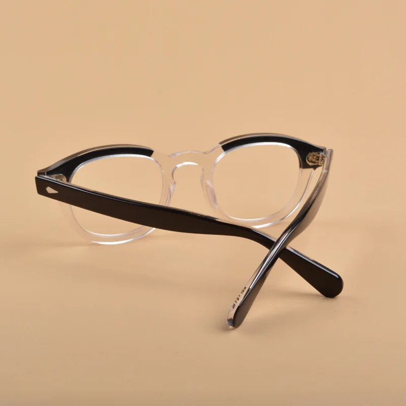 Мужские и женские очки в оправе Джонни Depp оправа для очков из ацетата с